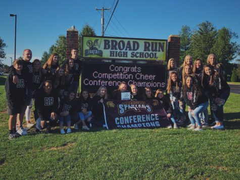 Broad Run Cheer Makes History on and off the Mat