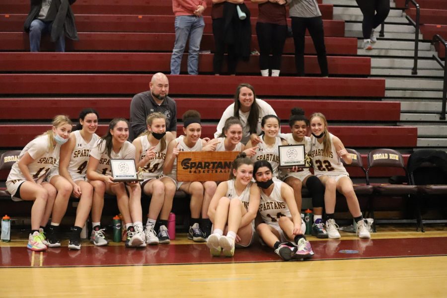 District+Champs%21++Varsity+Girls+Basketball+Wins+Dulles+District+Tournament+Title+with+56-50+Win+Over+Loudoun+Valley