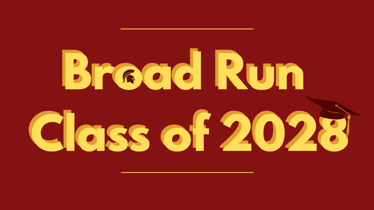 Broad Run Class of 2028, photo provided by Broad Run High School - Made on Canva