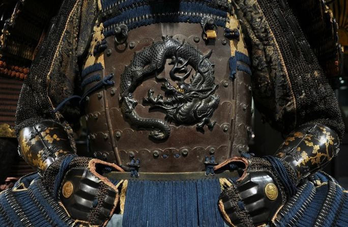  A close up of a person in armor. Samurai fighter armor.  boudewijnhuijgens.getarchive.net, CC0 by 1.1